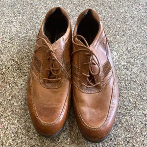 Rockport men’s brown leather shoes size 13
